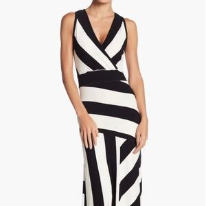 Go Couture cotton stretch jersey maxi dress NWOT